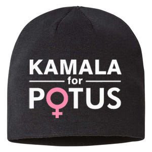 Kamala For Potus Kamala Harris Woman President Sustainable Beanie