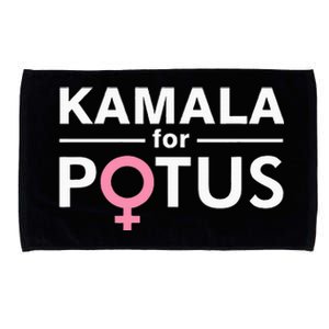 Kamala For Potus Kamala Harris Woman President Microfiber Hand Towel