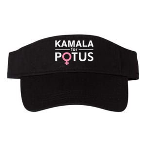 Kamala For Potus Kamala Harris Woman President Valucap Bio-Washed Visor