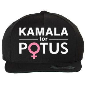 Kamala For Potus Kamala Harris Woman President Wool Snapback Cap