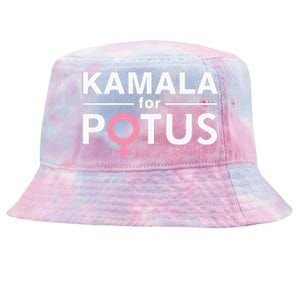 Kamala For Potus Kamala Harris Woman President Tie-Dyed Bucket Hat