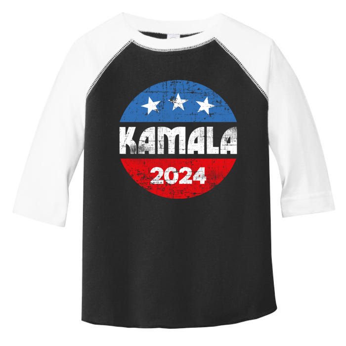 Kamala For President Kamala 2024 Toddler Fine Jersey T-Shirt