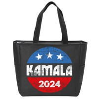 Kamala For President Kamala 2024 Zip Tote Bag