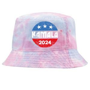 Kamala For President Kamala 2024 Tie-Dyed Bucket Hat