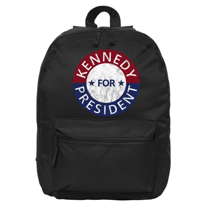 Kennedy For President 2024 Election Vintage 16 in Basic Backpack
