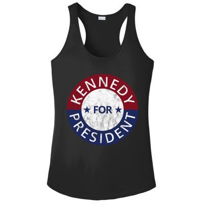 Kennedy For President 2024 Election Vintage Ladies PosiCharge Competitor Racerback Tank