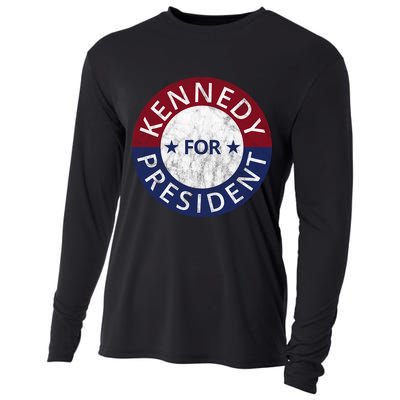 Kennedy For President 2024 Election Vintage Cooling Performance Long Sleeve Crew
