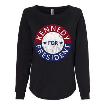 Kennedy For President 2024 Election Vintage Womens California Wash Sweatshirt