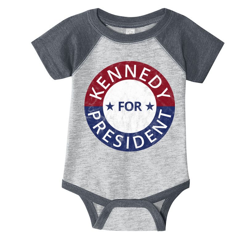 Kennedy For President 2024 Election Vintage Infant Baby Jersey Bodysuit