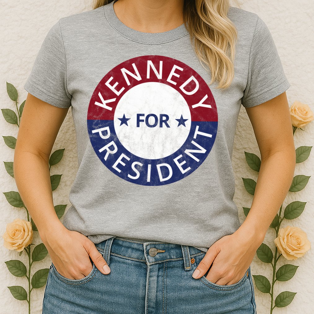 Kennedy For President 2024 Election Vintage Womens T-Shirt