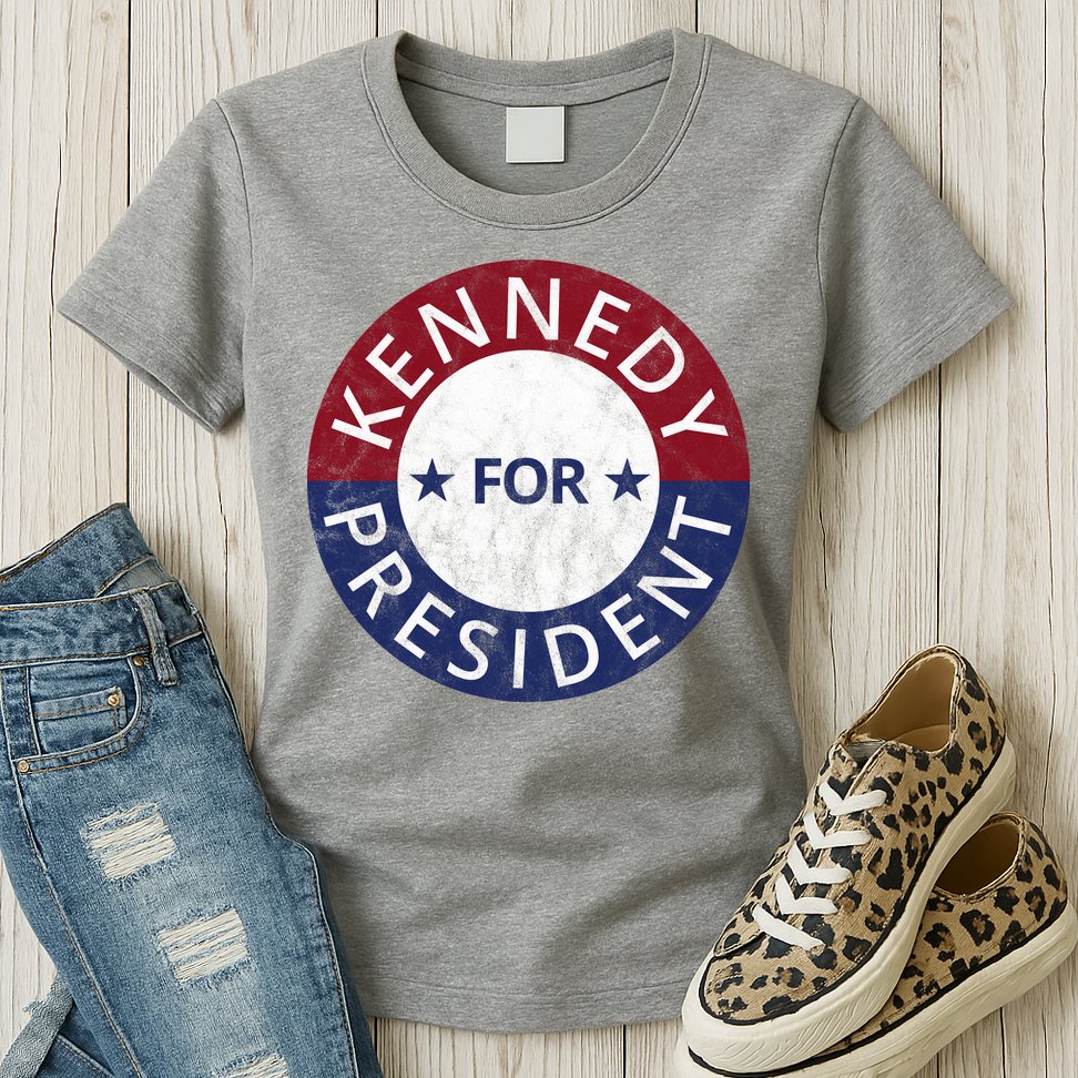 Kennedy For President 2024 Election Vintage Womens T-Shirt