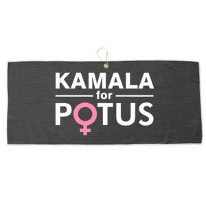 Kamala For Potus Kamala Harris Woman President Large Microfiber Waffle Golf Towel