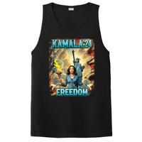 Kamala For President Slogan Statue Liberty Pro Harris PosiCharge Competitor Tank