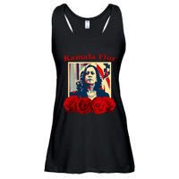 Kamala Flor Roses Kamala 2024 IM With Her Ladies Essential Flowy Tank