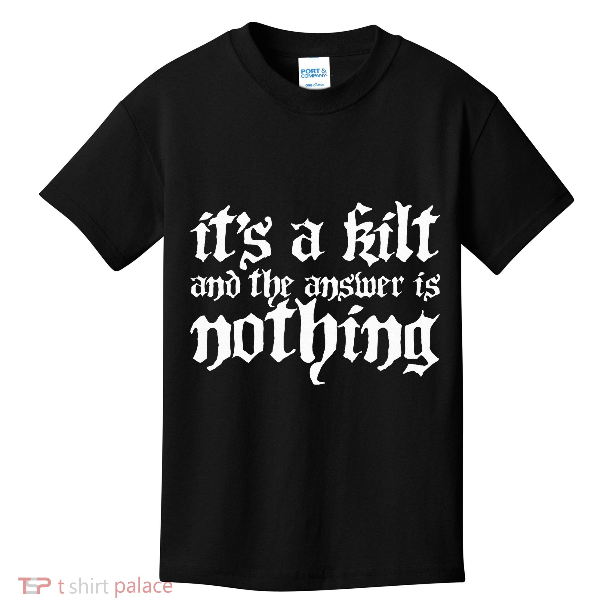 Kilt Funny Renaissance Festival Kids T-Shirt