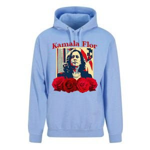 Kamala Flor Roses Kamala 2024 IM With Her Unisex Surf Hoodie