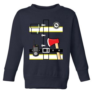 Kids Fireman Shirts Halloween Childrens Firefighter Toddler Sweatshirt