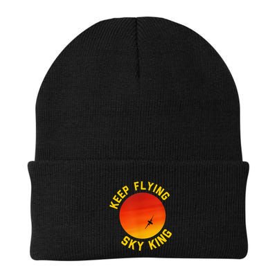Keep Flying Sky King Funny Design Beanie