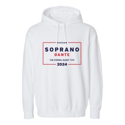 Kevin Finnerty Soprano Dante The Strong Silent Type 2024 Garment-Dyed Fleece Hoodie