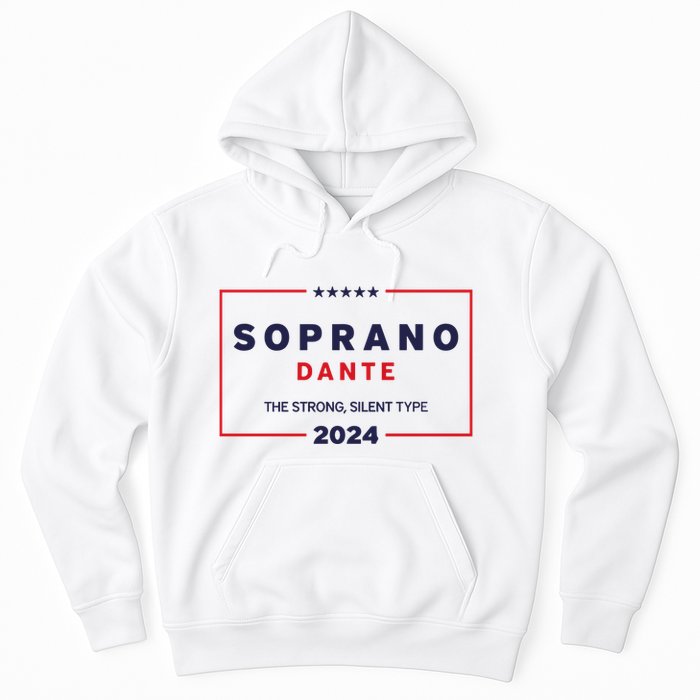 Kevin Finnerty Soprano Dante The Strong Silent Type 2024 Hoodie