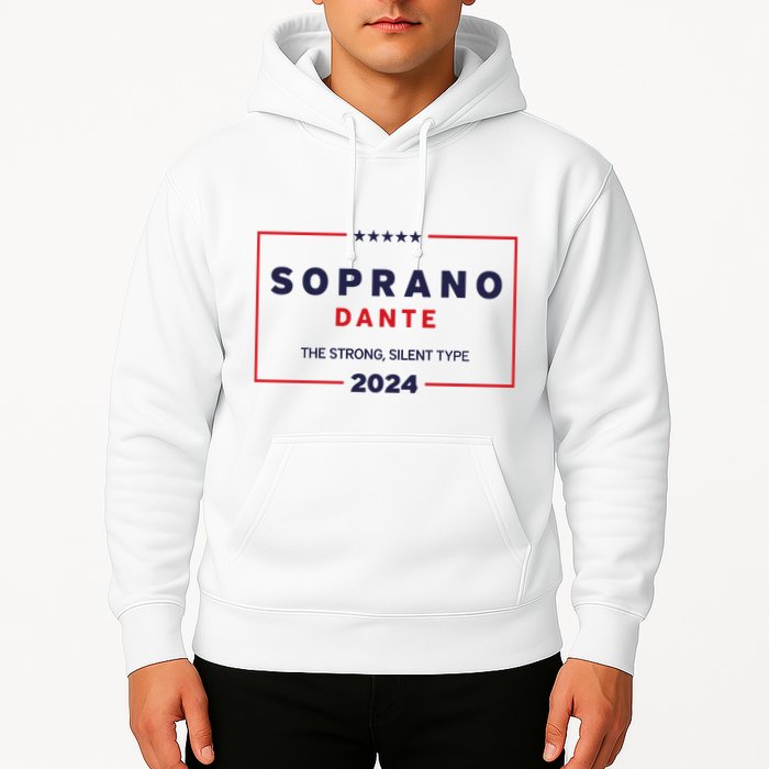 Kevin Finnerty Soprano Dante The Strong Silent Type 2024 Hoodie