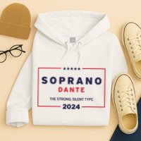 Kevin Finnerty Soprano Dante The Strong Silent Type 2024 Hoodie