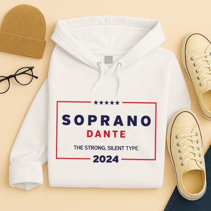 Kevin Finnerty Soprano Dante The Strong Silent Type 2024 Hoodie