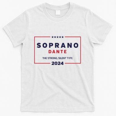 Kevin Finnerty Soprano Dante The Strong Silent Type 2024 T-Shirt
