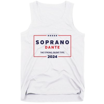 Kevin Finnerty Soprano Dante The Strong Silent Type 2024 Tank Top