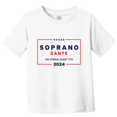 Kevin Finnerty Soprano Dante The Strong Silent Type 2024 Toddler T-Shirt