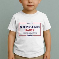 Kevin Finnerty Soprano Dante The Strong Silent Type 2024 Toddler T-Shirt