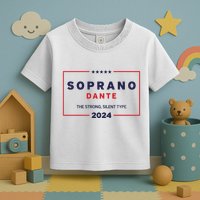 Kevin Finnerty Soprano Dante The Strong Silent Type 2024 Toddler T-Shirt
