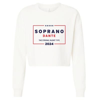 Kevin Finnerty Soprano Dante The Strong Silent Type 2024 Cropped Pullover Crew