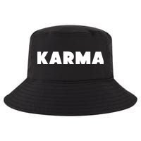 Karma Funny Sarcastic Cool Comfort Performance Bucket Hat