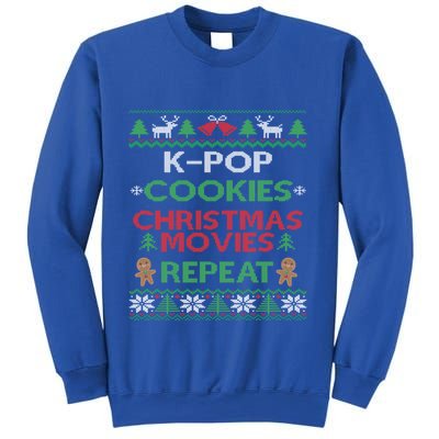 Kpop Fan South Korean Pop Music Lover Ugly Christmas Kpop Cool Gift Sweatshirt
