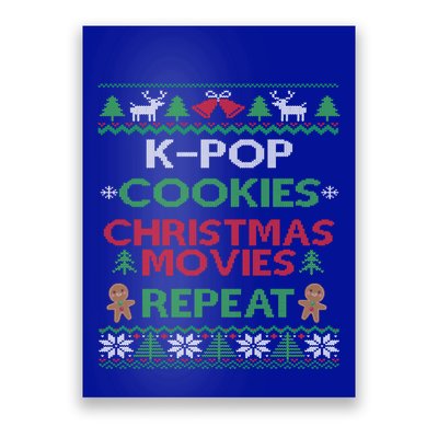 Kpop Fan South Korean Pop Music Lover Ugly Christmas Kpop Cool Gift Poster