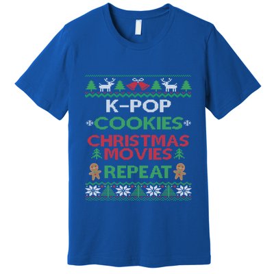 Kpop Fan South Korean Pop Music Lover Ugly Christmas Kpop Cool Gift Premium T-Shirt