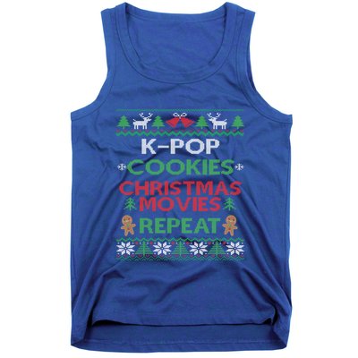 Kpop Fan South Korean Pop Music Lover Ugly Christmas Kpop Cool Gift Tank Top