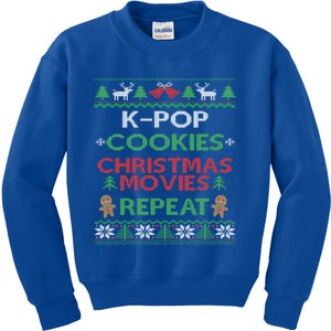 Kpop Fan South Korean Pop Music Lover Ugly Christmas Kpop Cool Gift Kids Sweatshirt