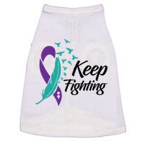 Keep Fighting Suicide Prevention Awareness Doggie Tank