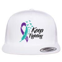 Keep Fighting Suicide Prevention Awareness Flatbill Hat