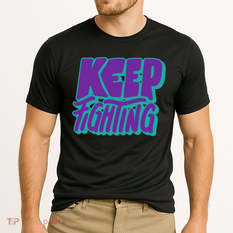 Keep Fighting Suicide Prevention Awareness Retro Performance Shirt
