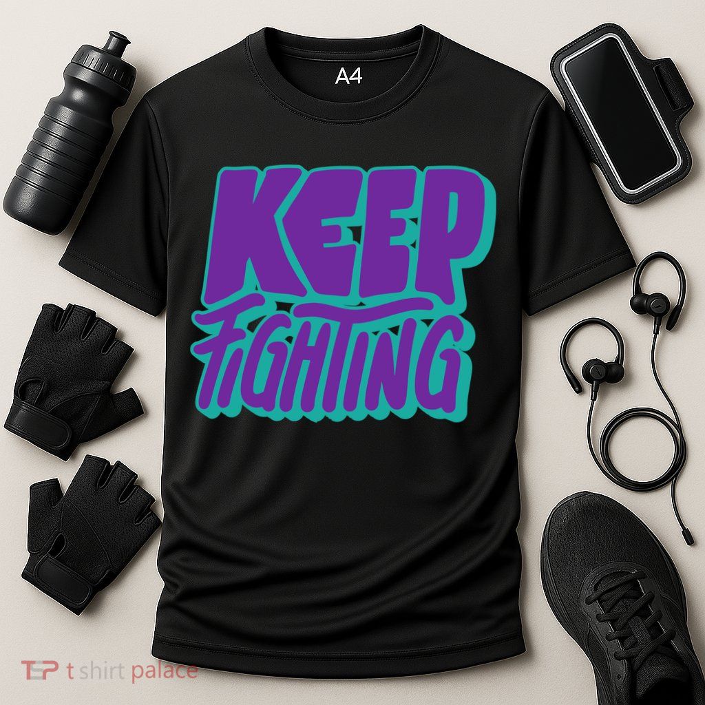 Keep Fighting Suicide Prevention Awareness Retro Performance Shirt