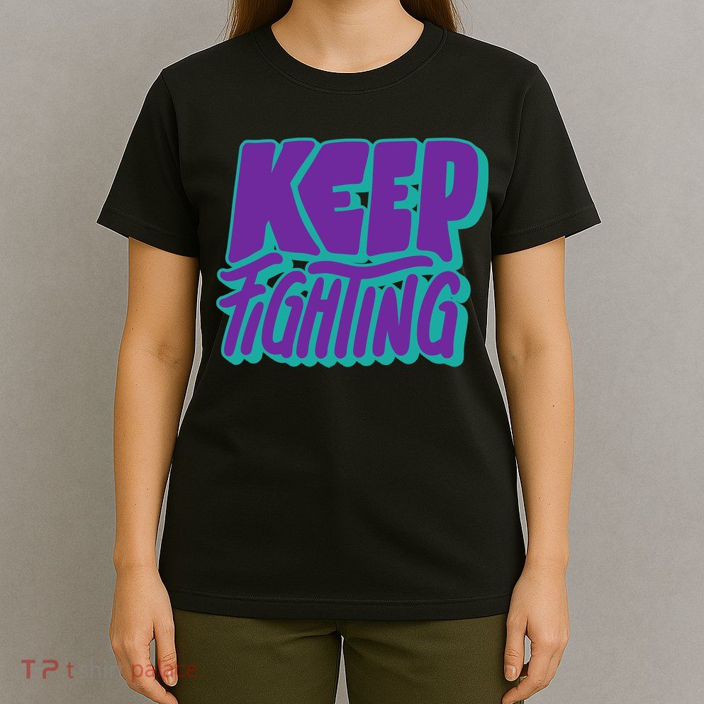 Keep Fighting Suicide Prevention Awareness Retro T-Shirt