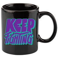 Keep Fighting Suicide Prevention Awareness Retro 11oz C Handle Ceramic Mug