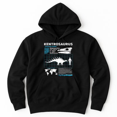 Kentrosaurus Fact Sheet Dinosaur Facts Hoodie