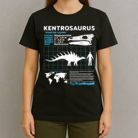 Kentrosaurus Fact Sheet Dinosaur Facts T-Shirt