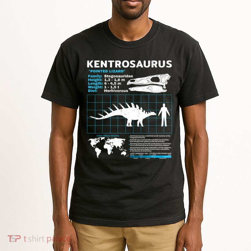 Kentrosaurus Fact Sheet Dinosaur Facts Tall T-Shirt