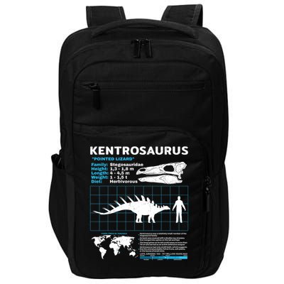 Kentrosaurus Fact Sheet Dinosaur Facts Impact Tech Backpack