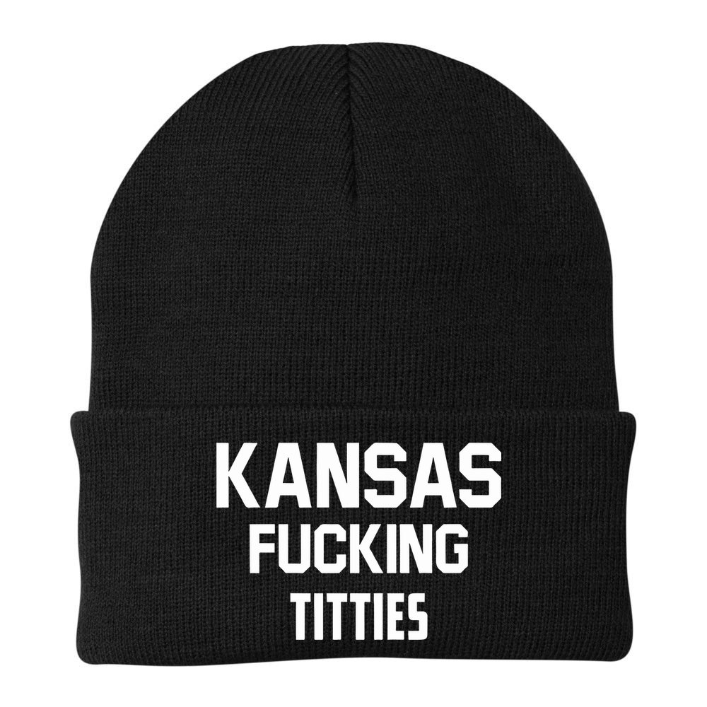 Kansas Fucking Titties Beanie